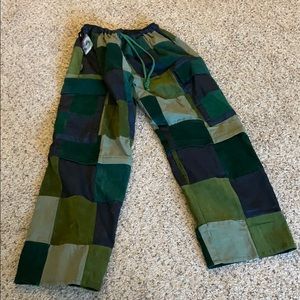 Men’s patchwork pants